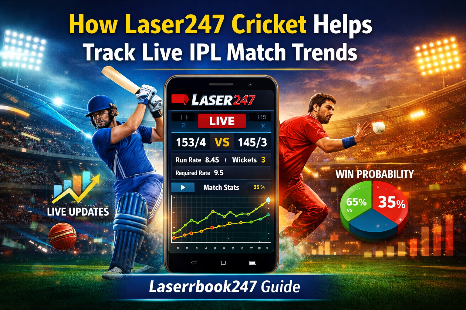 You are currently viewing How Laser247 Cricket Helps Track Live IPL Match Trends | Laserrbook247 Guide